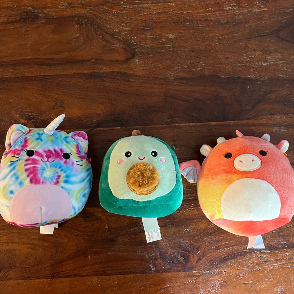 Squishmallow Set of 3